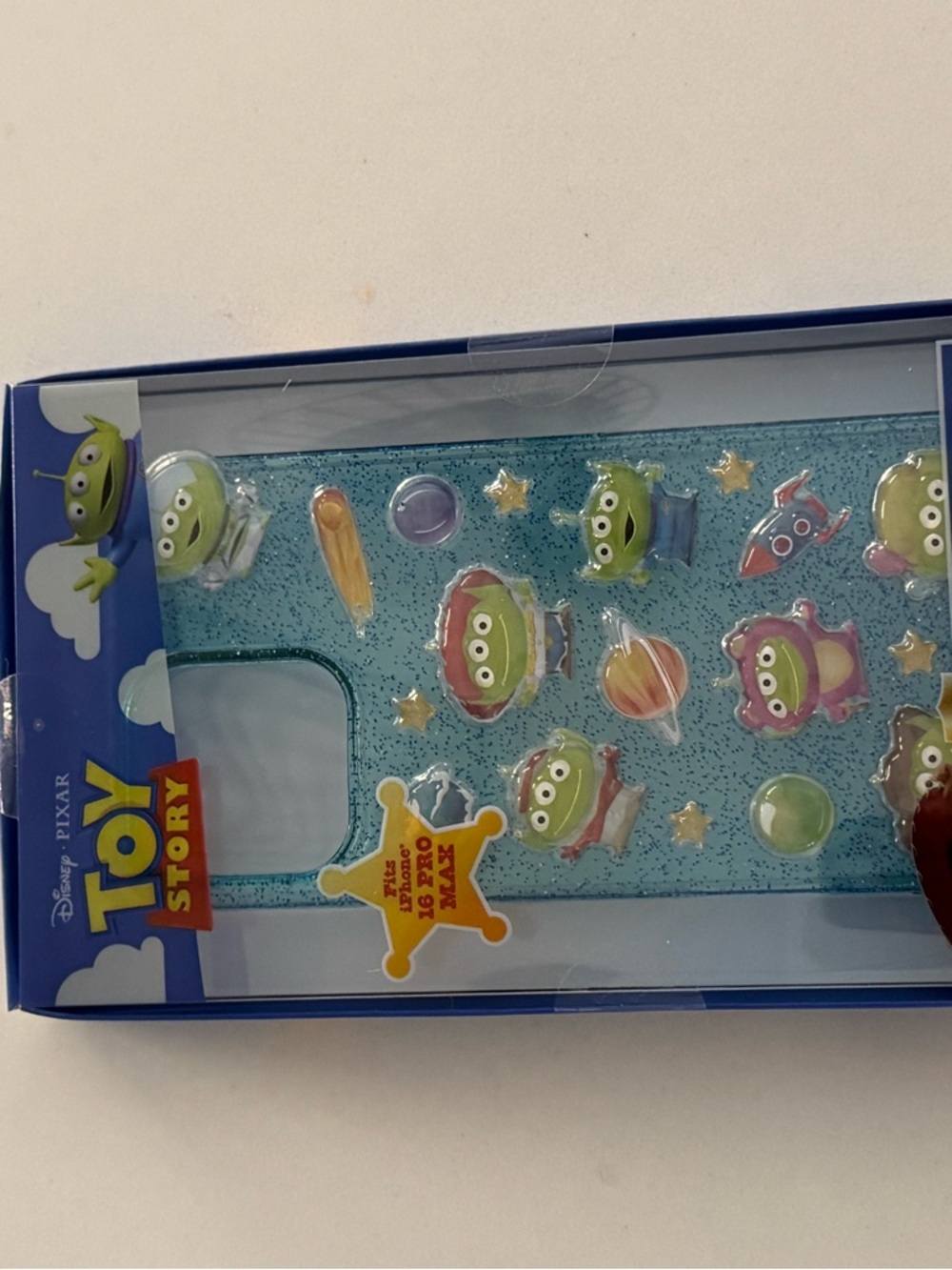 Toy Story Phone Case with Green Alien Design